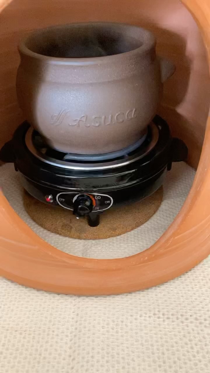 よーーーやく、自分蒸し。